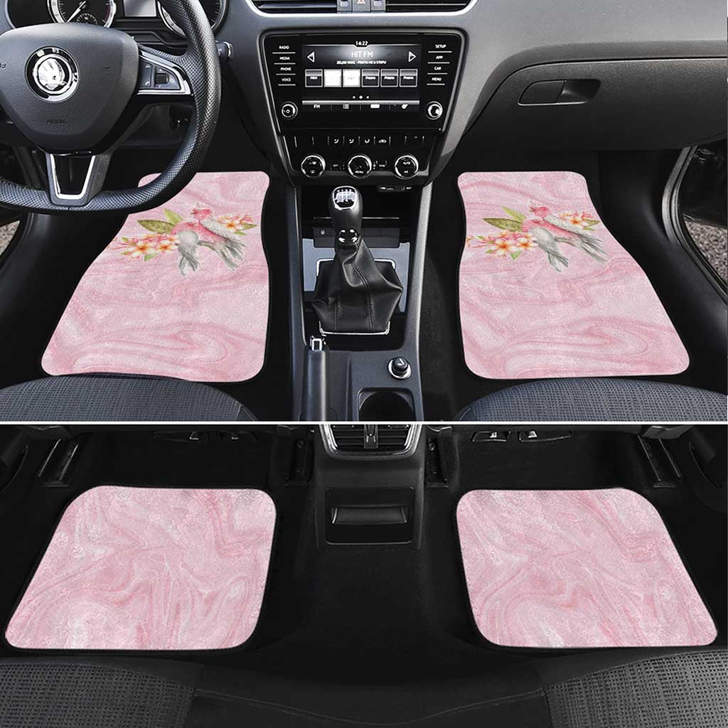 Aussie Nurse RN Pink Cockatoo Car Mats