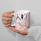 Aussie Nurse RN Pink Cockatoo Ceramic Mug