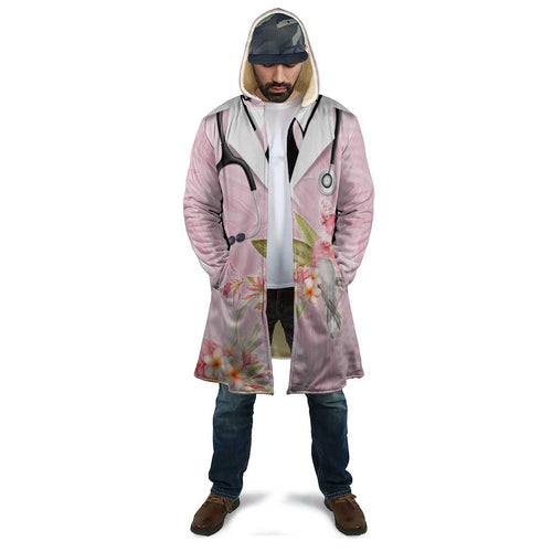 Aussie Nurse RN Pink Cockatoo Cloak