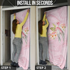 Aussie Nurse RN Pink Cockatoo Door Cover