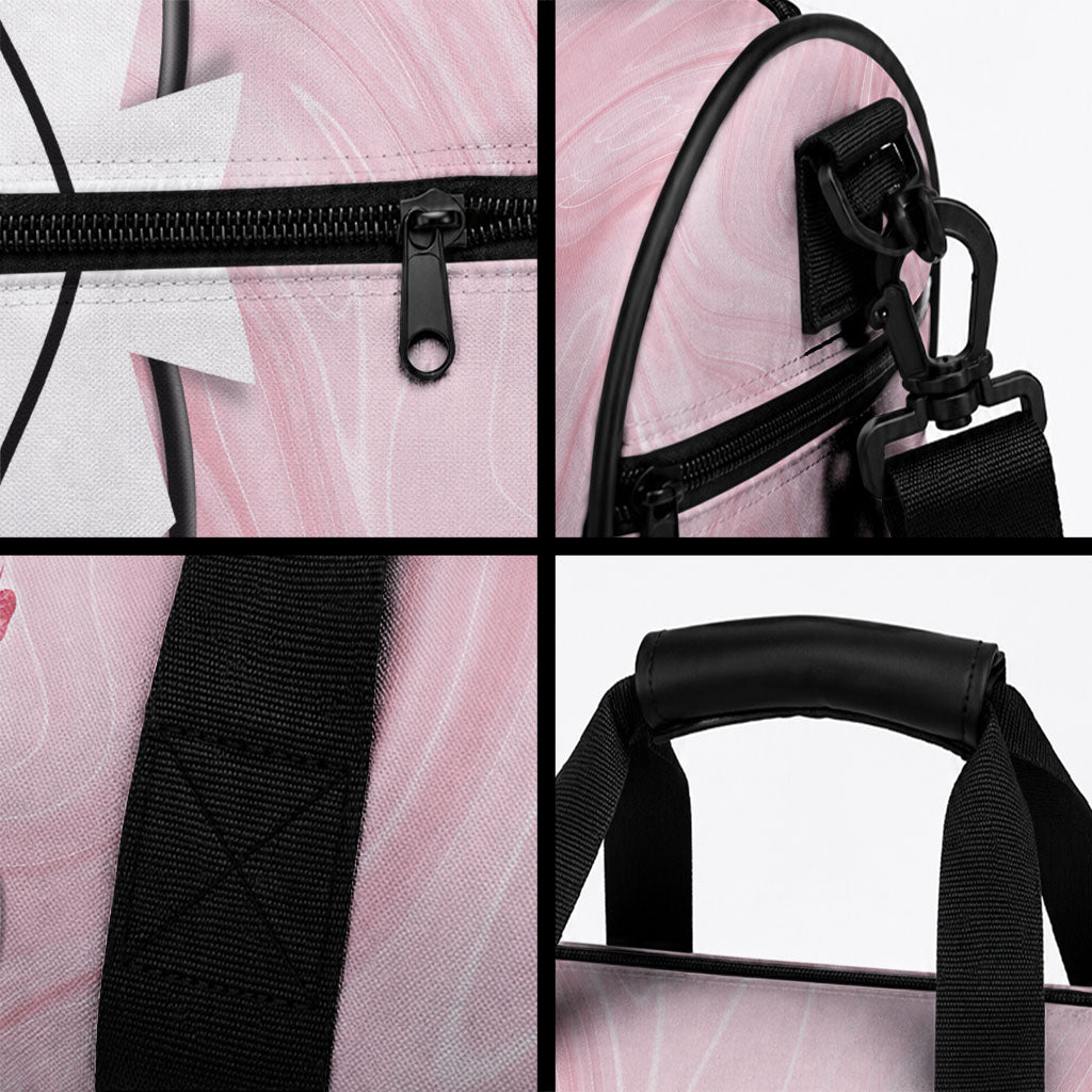 Aussie Nurse RN Pink Cockatoo Duffle Bag