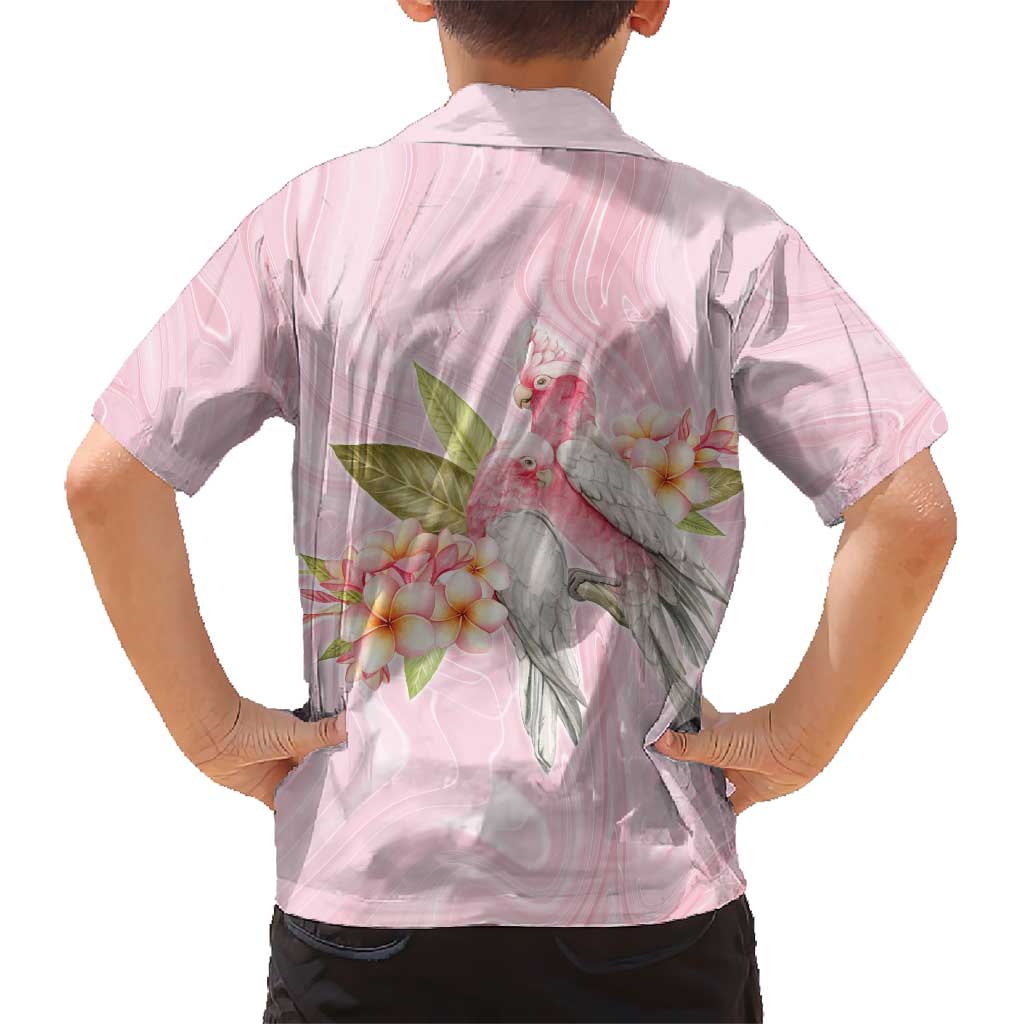 Aussie Nurse RN Pink Cockatoo Family Matching Tank Maxi Dress and Hawaiian Shirt