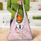Aussie Nurse RN Pink Cockatoo Grocery Bag