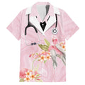 Aussie Nurse RN Pink Cockatoo Hawaiian Shirt