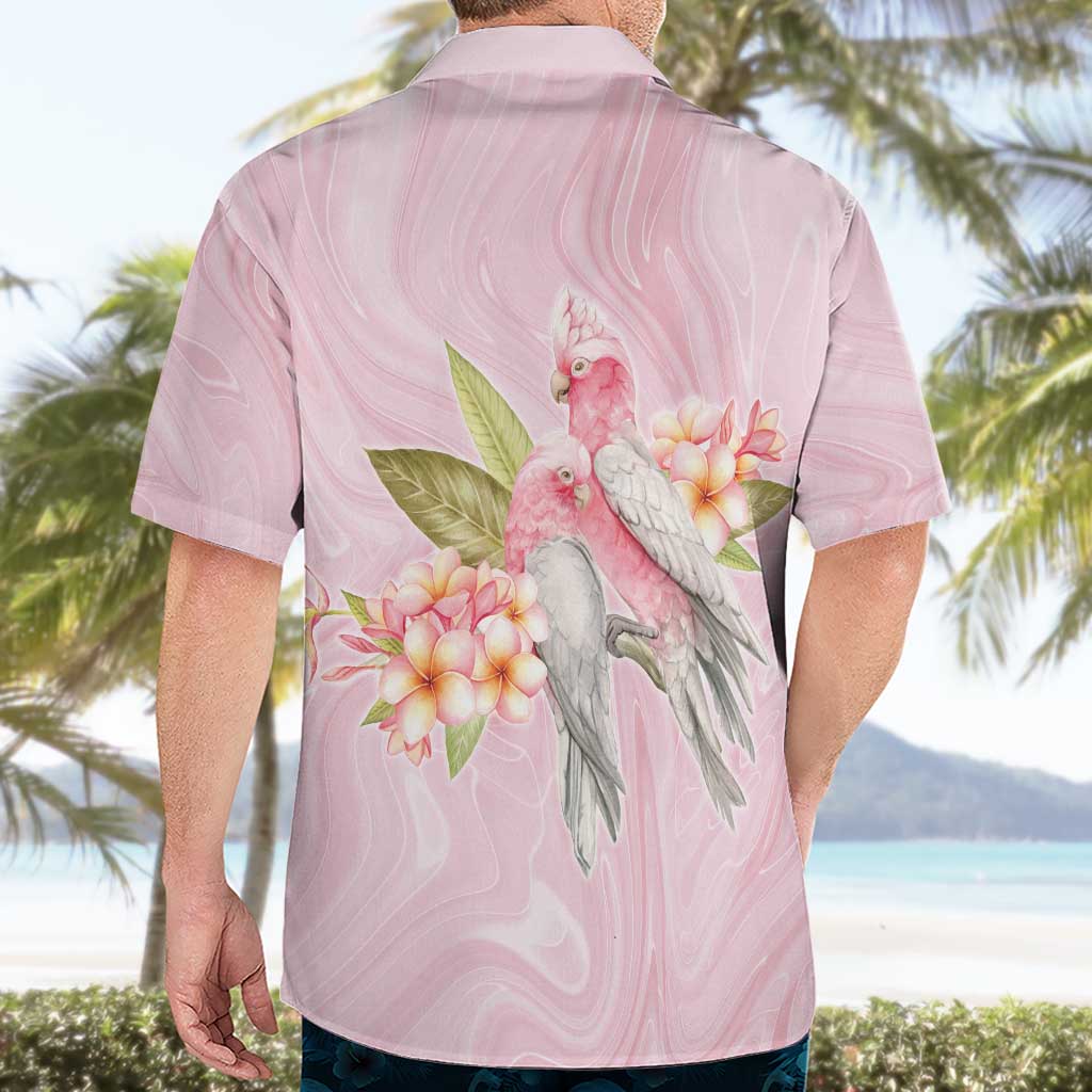 Aussie Nurse RN Pink Cockatoo Hawaiian Shirt