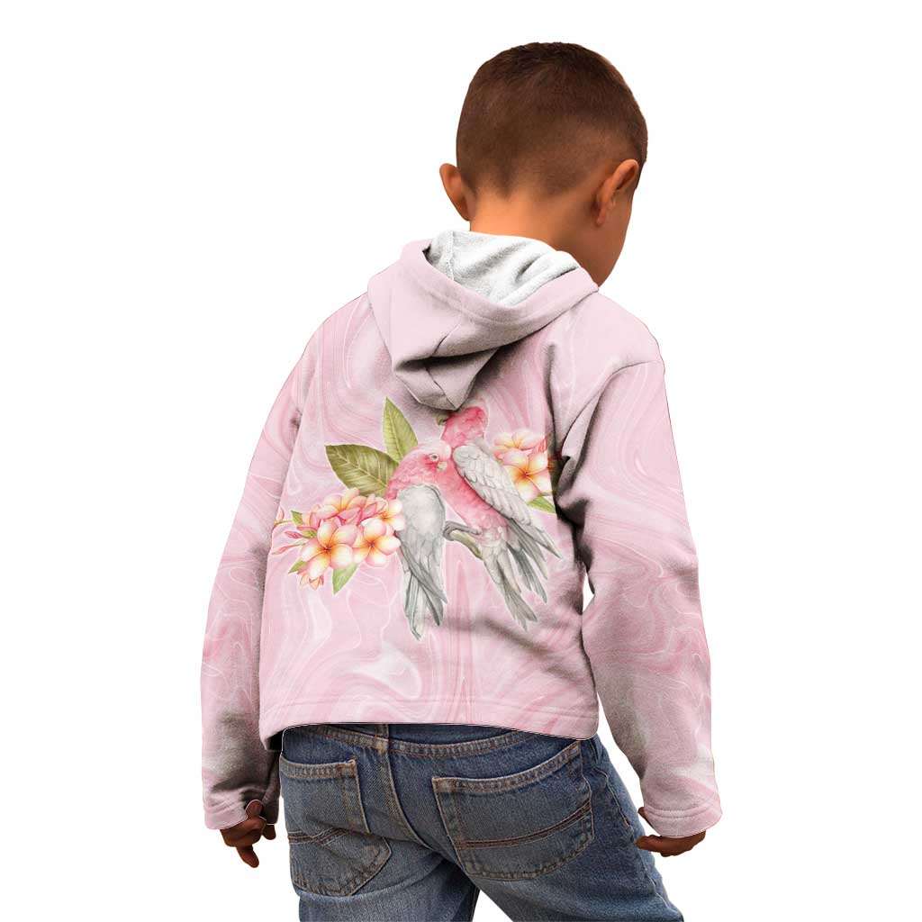 Aussie Nurse RN Pink Cockatoo Kid Hoodie