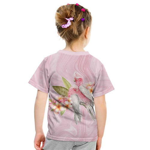 Aussie Nurse RN Pink Cockatoo Kid T Shirt