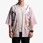 Aussie Nurse RN Pink Cockatoo Kimono
