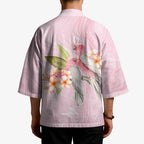 Aussie Nurse RN Pink Cockatoo Kimono