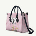 Aussie Nurse RN Pink Cockatoo Leather Bag