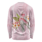 Aussie Nurse RN Pink Cockatoo Long Sleeve Shirt