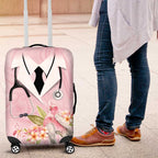 Aussie Nurse RN Pink Cockatoo Luggage Cover