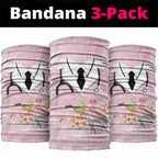 Aussie Nurse RN Pink Cockatoo Neck Gaiter