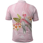 Aussie Nurse RN Pink Cockatoo Polo Shirt