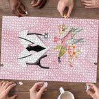 Aussie Nurse RN Pink Cockatoo Puzzle