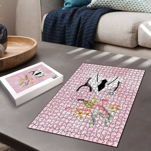 Aussie Nurse RN Pink Cockatoo Puzzle