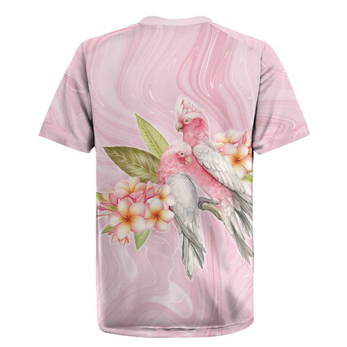Aussie Nurse RN Pink Cockatoo Rugby Jersey