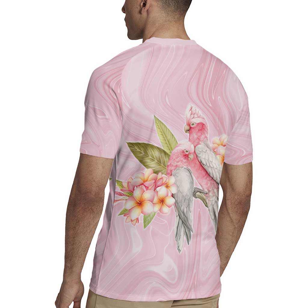 Aussie Nurse RN Pink Cockatoo Rugby Jersey