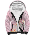Aussie Nurse RN Pink Cockatoo Sherpa Hoodie