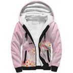 Aussie Nurse RN Pink Cockatoo Sherpa Hoodie