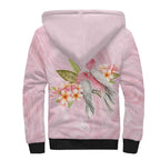 Aussie Nurse RN Pink Cockatoo Sherpa Hoodie