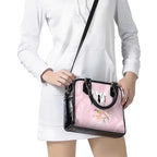 Aussie Nurse RN Pink Cockatoo Shoulder Handbag