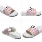 Aussie Nurse RN Pink Cockatoo Slide Sandals