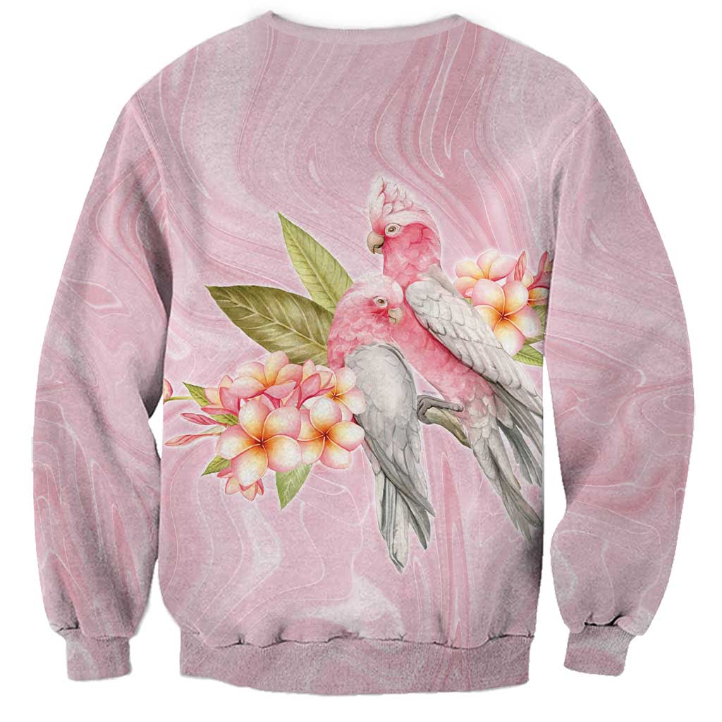 Aussie Nurse RN Pink Cockatoo Sweatshirt