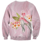 Aussie Nurse RN Pink Cockatoo Sweatshirt