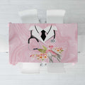 Aussie Nurse RN Pink Cockatoo Tablecloth