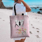 Aussie Nurse RN Pink Cockatoo Tote Bag