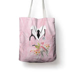 Aussie Nurse RN Pink Cockatoo Tote Bag