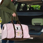 Aussie Nurse RN Pink Cockatoo Travel Bag