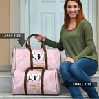 Aussie Nurse RN Pink Cockatoo Travel Bag