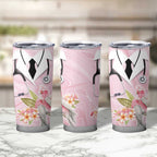 Aussie Nurse RN Pink Cockatoo Tumbler Cup