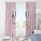 Aussie Nurse RN Pink Cockatoo Window Curtain