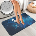 New Zealand Nurses RN Bathroom Set Galaxy Stethoscope Maori Motif