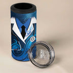New Zealand Nurses RN Personalised 4 in 1 Can Cooler Tumbler Galaxy Stethoscope Maori Motif