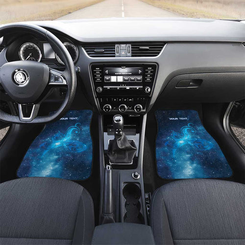 New Zealand Nurses RN Personalised Car Mats Galaxy Stethoscope Maori Motif