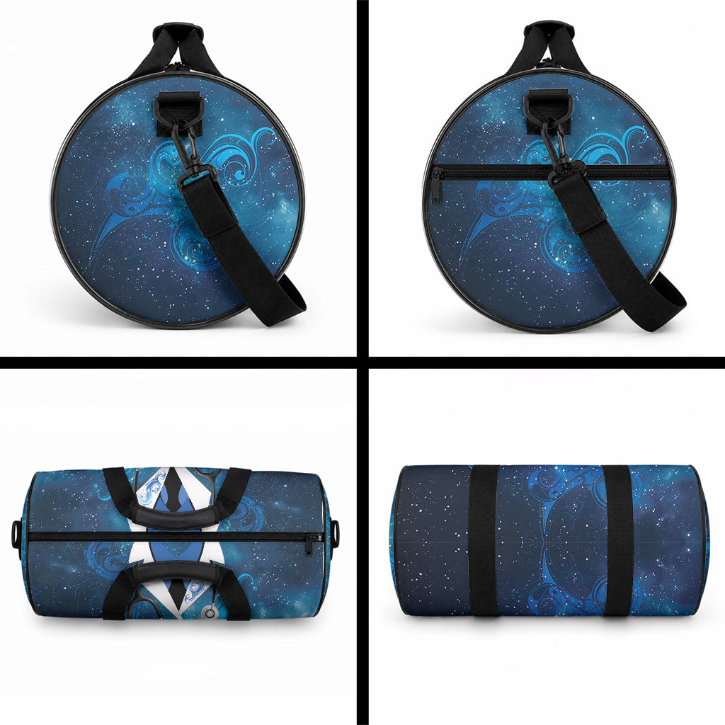 New Zealand Nurses RN Duffle Bag Galaxy Stethoscope Maori Motif