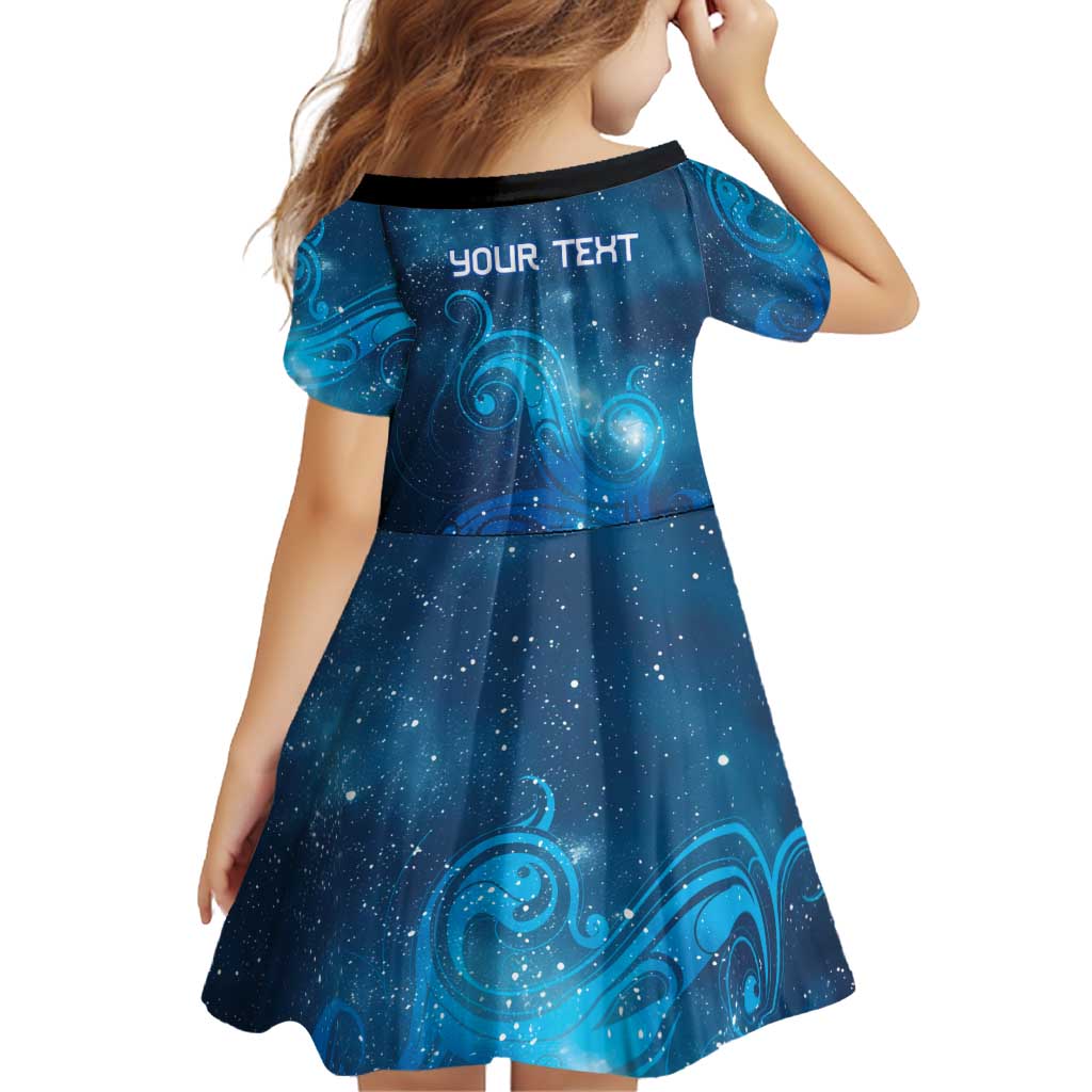 New Zealand Nurses RN Personalised Family Matching Off Shoulder Maxi Dress and Hawaiian Shirt Galaxy Stethoscope Maori Motif