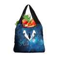New Zealand Nurses RN Grocery Bag Galaxy Stethoscope Maori Motif