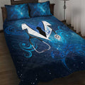 New Zealand Nurses RN Quilt Bed Set Galaxy Stethoscope Maori Motif