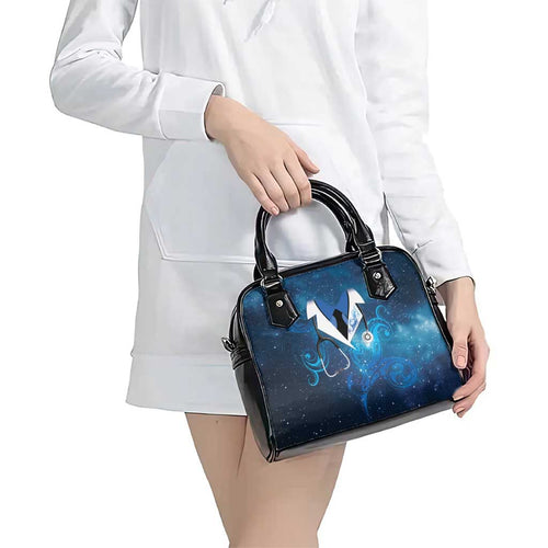 New Zealand Nurses RN Shoulder Handbag Galaxy Stethoscope Maori Motif