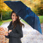 New Zealand Nurses RN Umbrella Galaxy Stethoscope Maori Motif