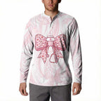 New Zealand Nurses RN Personalised Button Sweatshirt Pink Stethoscope Coquette Bow Maori Motif