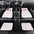New Zealand Nurses RN Personalised Car Mats Pink Stethoscope Coquette Bow Maori Motif
