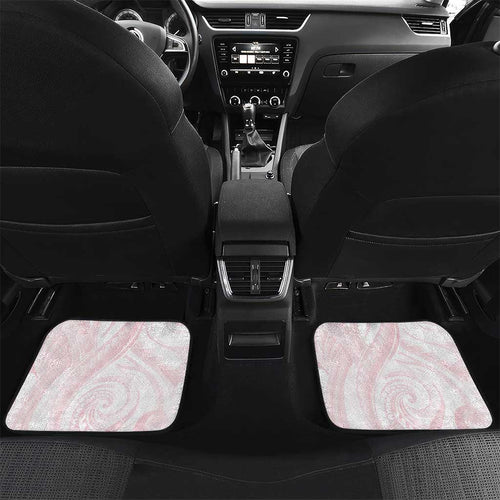 New Zealand Nurses RN Personalised Car Mats Pink Stethoscope Coquette Bow Maori Motif