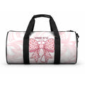 New Zealand Nurses RN Personalised Duffle Bag Pink Stethoscope Coquette Bow Maori Motif