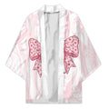 New Zealand Nurses RN Personalised Kimono Pink Stethoscope Coquette Bow Maori Motif